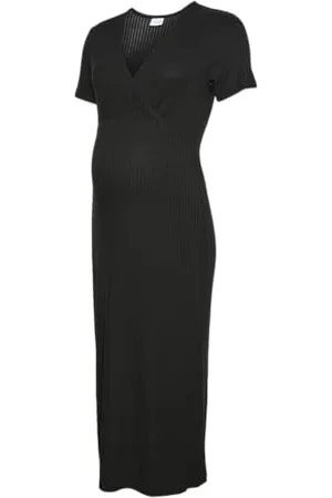 Mama;licious Mltrinity Tess Ss JRS Midi sukienka damska 2F Noos, , M