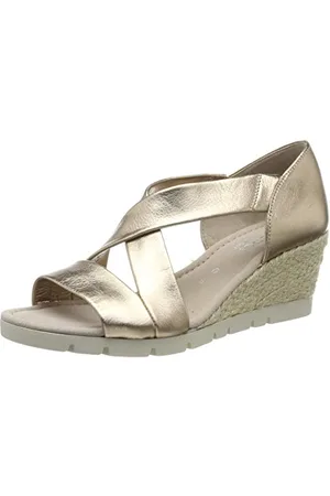 Gabor Damskie sandały Comfort Sport 22.853. Sandały z paskiem, beżowy - -40 EU