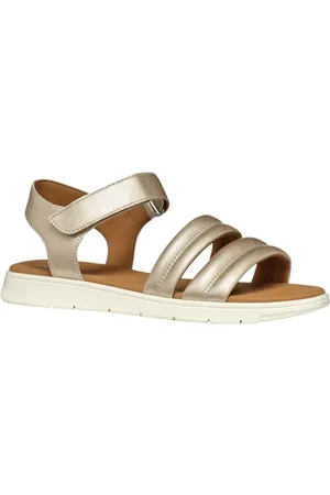 Geox Damskie sandały D DANDRA C Flat Sandal, , 37 EU, , 37 eu