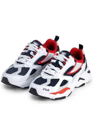 Fila Cr-cw02 Ray Tracer dziecięce buty sportowe, uniseks, White Navy, 37 EU