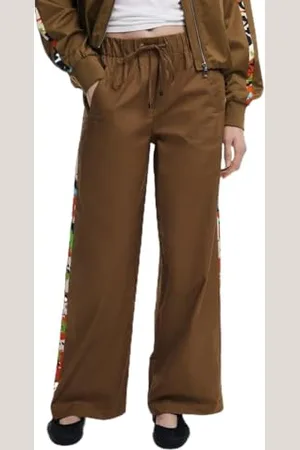 Desigual Pant_Paisley_LACROIX, 6011 Camel, M, , M