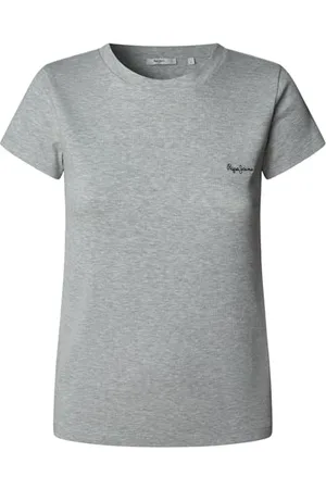 Pepe Jeans Koszulka damska MERIDA, szara (MARL GREY), M, , M