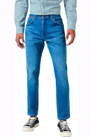 Wrangler Larston Dżins Mężczyźni, Rustykalny, 34W / 36L