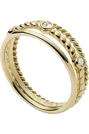 Fossil Pierścionek Damski Vintage, Stal Szlachetna, Kolor , Jf03801710