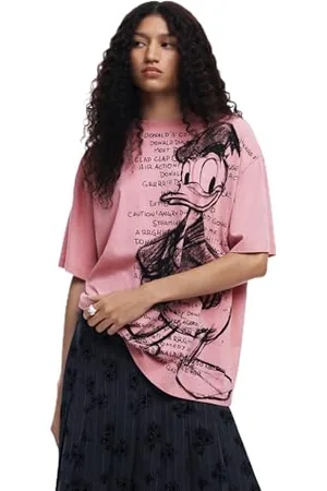 Desigual TS_Donald, 3049 różowy, S, , S