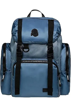 Invicta Plecak, URBAN X, kieszeń na komputer do 14 cali, praca i wypoczynek, biuro, materiał ekologiczny, 25 l, dla mężczyzn i kobiet, niebieski, , Taglia Unca, Casual