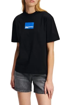 Karl Lagerfeld Regular Short Sleeve Box Logo Tee, , M