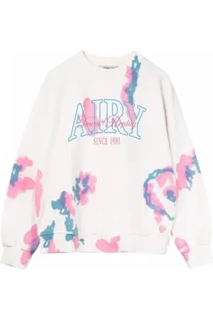Replay Bluza dziewczęca, 030 Tye & Dye White/Azure/Pink, 8 lat