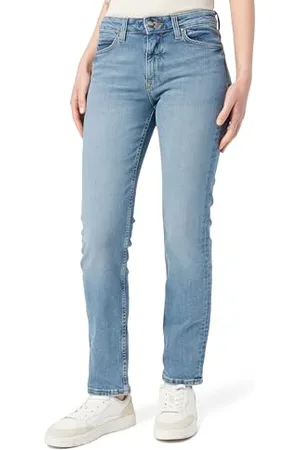 Lee Damskie dżinsy Elly, Slim Straight Fit, proste nogawki, , 31W / 31L