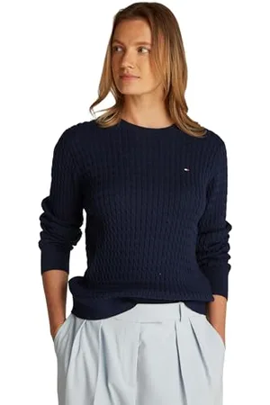 Tommy Hilfiger Damski sweter z cienkiej dzianiny, , S