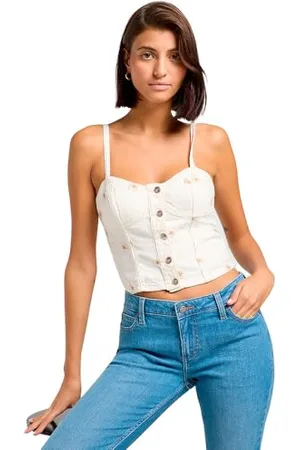 Lee Damska koszulka Embroidery, , L