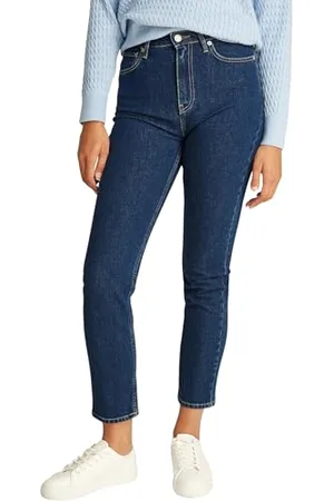 Tommy Hilfiger Damski wąski papieros HW A ACE WW0WW44359, Denim, 2827, , 27W / 28L