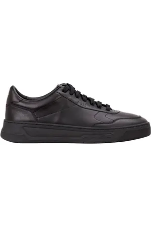 HUGO BOSS Męskie buty rekreacyjne sznurowane buty sportowe półbuty Sneaker Baltimore_Tenn, Black5, 42 EU