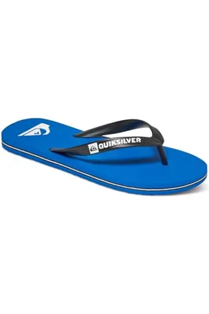 Quiksilver Męskie klapki Molokai-Flips dla mężczyzn, czarny - - 43 EU