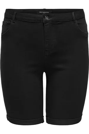 ONLY Damskie szorty Carthunder Life Reg długie spodenki DNM Noos Jeans, długość do kolan, slim fit, średni stan, , 44