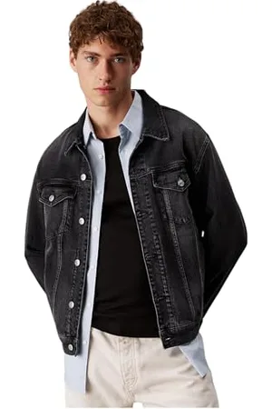 Calvin Klein CK JEANS Męska kurtka dżinsowa SLIM J30J327589, , S, , S