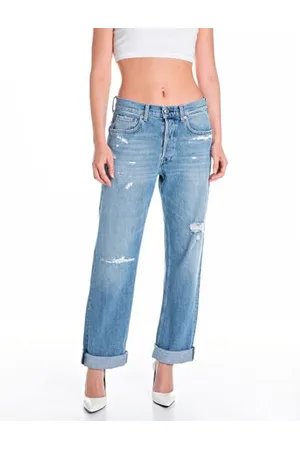 Replay Aubry Original Collection dżinsy damskie Relaxed Boyfit, , 31W / 32L