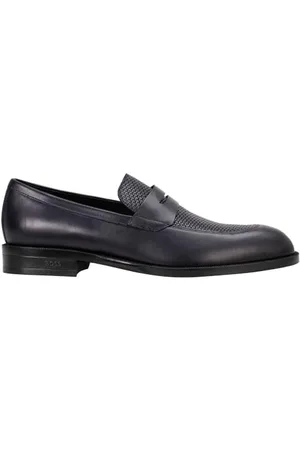 HUGO BOSS Tayil_Loaf_ltmxwv, Mokasyny męskie, Dark Blue, 41 EU, , 41 EU