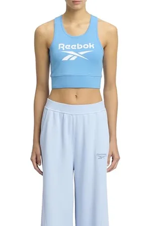 Reebok Damski biustonosz treningowy Identity Big Logo Bawełniany, , M, , M