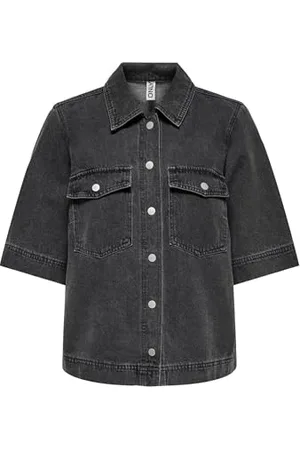 ONLY Onlbelle S/S Shirt DNM Gua Noos, , XXS
