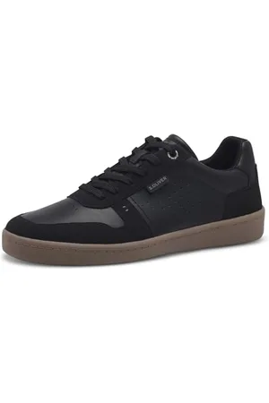 QS by s.Oliver Męskie buty sportowe Low 5-13654-44, czarne, 41 EU, , 41 EU