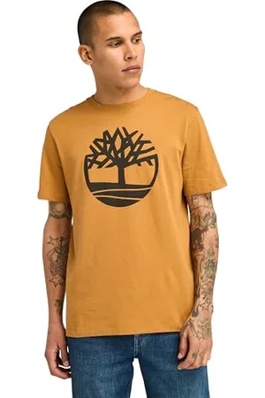 Timberland Męska koszulka z logo Kennebec River Tree, , L