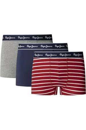 Pepe Jeans Męskie paski TK 3P szorty, czerwone (czerwone), M, , M