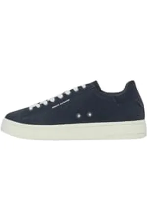 Armani Exchange Męskie buty typu sneaker, sznurowane, niebieskie, 42, , 42 EU