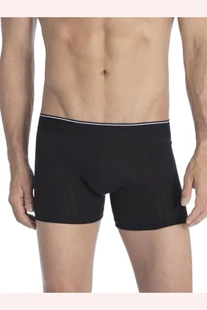 Calida Pure & Style męskie bokserki z długimi nogawkami, bielizna funkcyjna, , 52-54