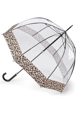 Fulton Birdcage 2 Luxe Parasol z naturalnym nadrukiem w panterkę, , 95 x 10,5 x 4 cm; 500 gramów, , Klatka dla ptaków 2 Luxe