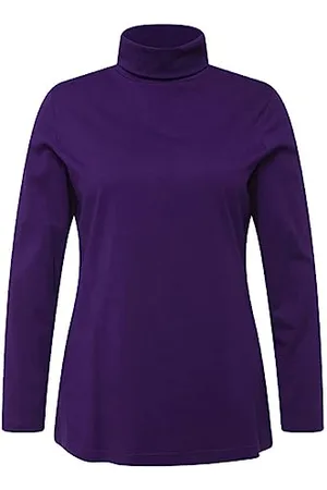 Ulla Popken Damska koszulka basic-shirtrolli, , 62-64