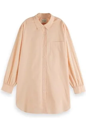 Scotch&Soda Oversized Light Weight Cotton Shirt, , 34