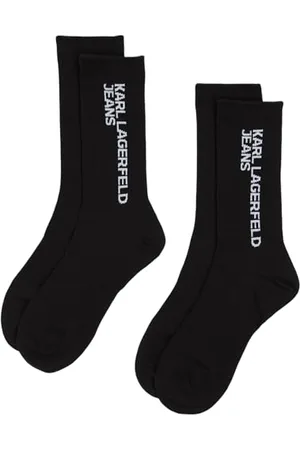 Karl Lagerfeld B.V Essential zestaw skarpet z logo (2 sztuki), , rozmiar uniwersalny