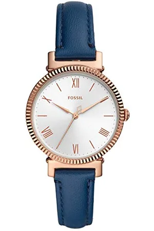 Fossil ES4862 Zegarek na Rękę, Ø 34 mm, Złoty/Biały