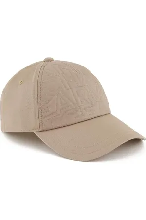 Armani Exchange Męska czapka bejsbolówka The Urban Expedition, efekt Puff Effect, logo Lettering Baseball Cap, , jeden rozmiar