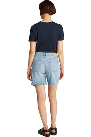 Tommy Hilfiger Damskie spodnie DNM Straight Short RW SIA WW0WW45505, Denim, NI26, , 52