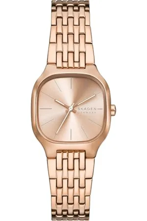 Skagen Damski analogowy zegarek kwarcowy z bransoletką ze stali nierdzewnej SKW3166, złoto