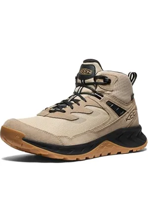 Keen Hightrail Mid Męskie wodoodporne buty turystyczne, pręgowane/dąb Buff, 48 EU, , 46 EU