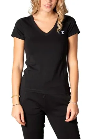 Calvin Klein Jeans Topy z dzianiny S/S, , XXS