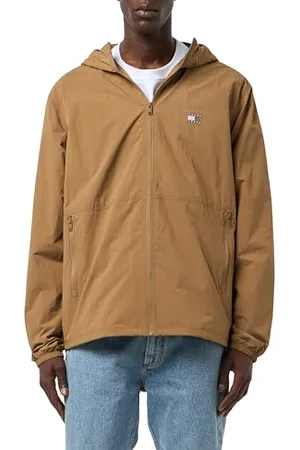 Tommy Hilfiger Męska kurtka wiatrówka TJM WINDBREAKER EXT, brązowa, XL, , XL