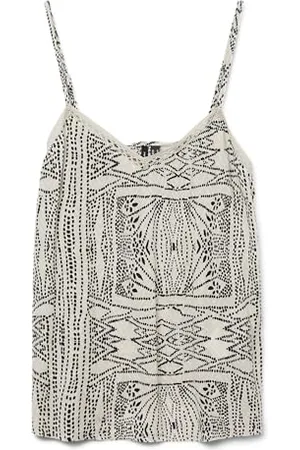 VERO MODA Vmmenny Lace Singlet WVN Ga, , M