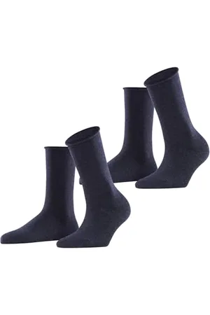 ESPRIT Kobiety Skarpety Basic Pure Multipack W So Bawełna jednokolorowe 2 Pak, , 39-42