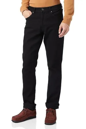 Wrangler Herren Authentic Regular_w10gm7107 Jeans, Schwarz , 33W / 30L EU