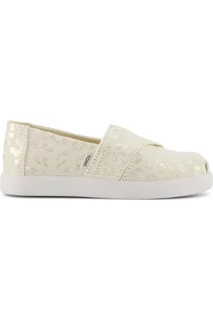 TOMS Maluch Dziewczynki Alpargata Classic Espadrille, Natural, 9 UK, , 9 UK Child