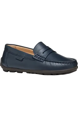 Geox J New Fast Boy A Moccasin, , 41 EU, grantowy, 41 EU