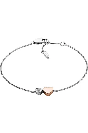 Fossil Kobiety Duo Heart Bransoletka, , 16.5 cm