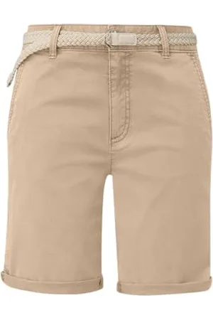 QS by s.Oliver Chino bermudy z paskiem, , 34