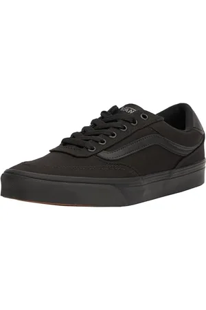 Vans Męskie trampki Brooklyn LS, płótno czarne/czarne, 34 EU, , 38.5 EU
