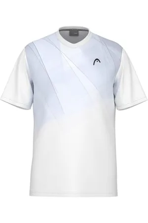 Head TOPSPIN T-shirt męski biały granatowy, , XL