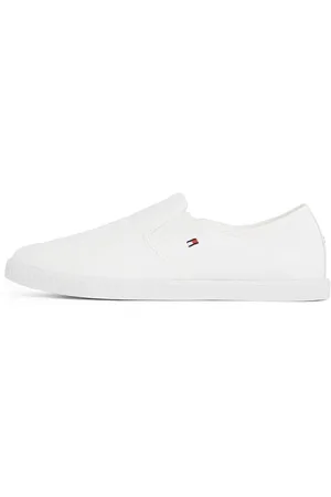 Tommy Hilfiger Damskie płócienne tenisówki wsuwane Low Top, , 44 EU, , 41 EU